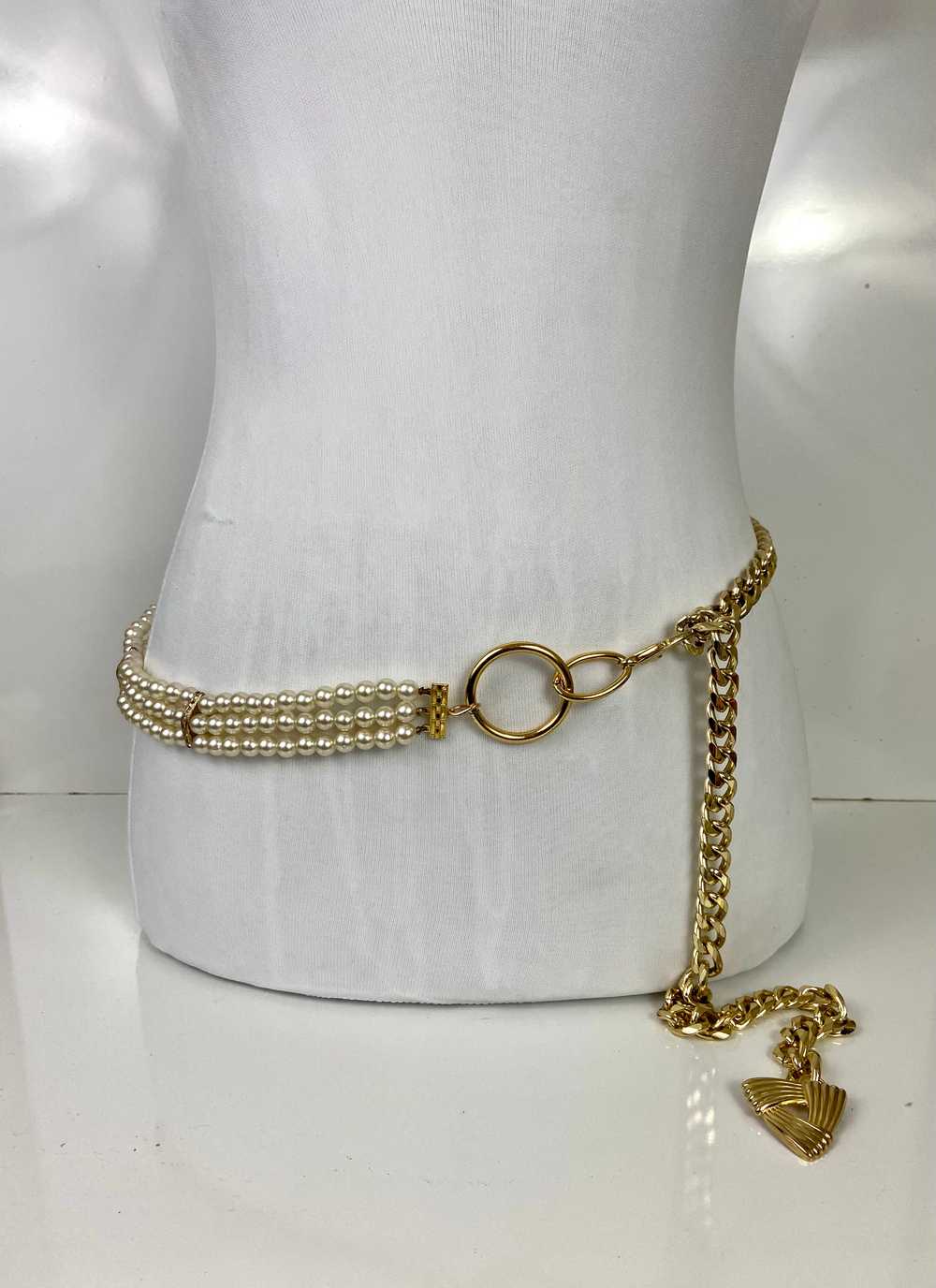 Pearl and gold belt - image 4