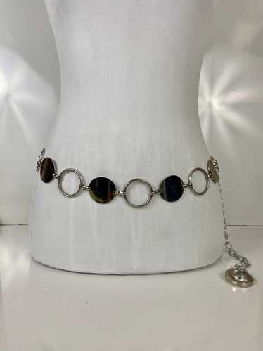 Metal circles belt