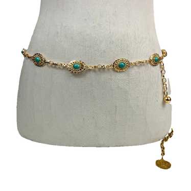 Gold chain belt - image 1