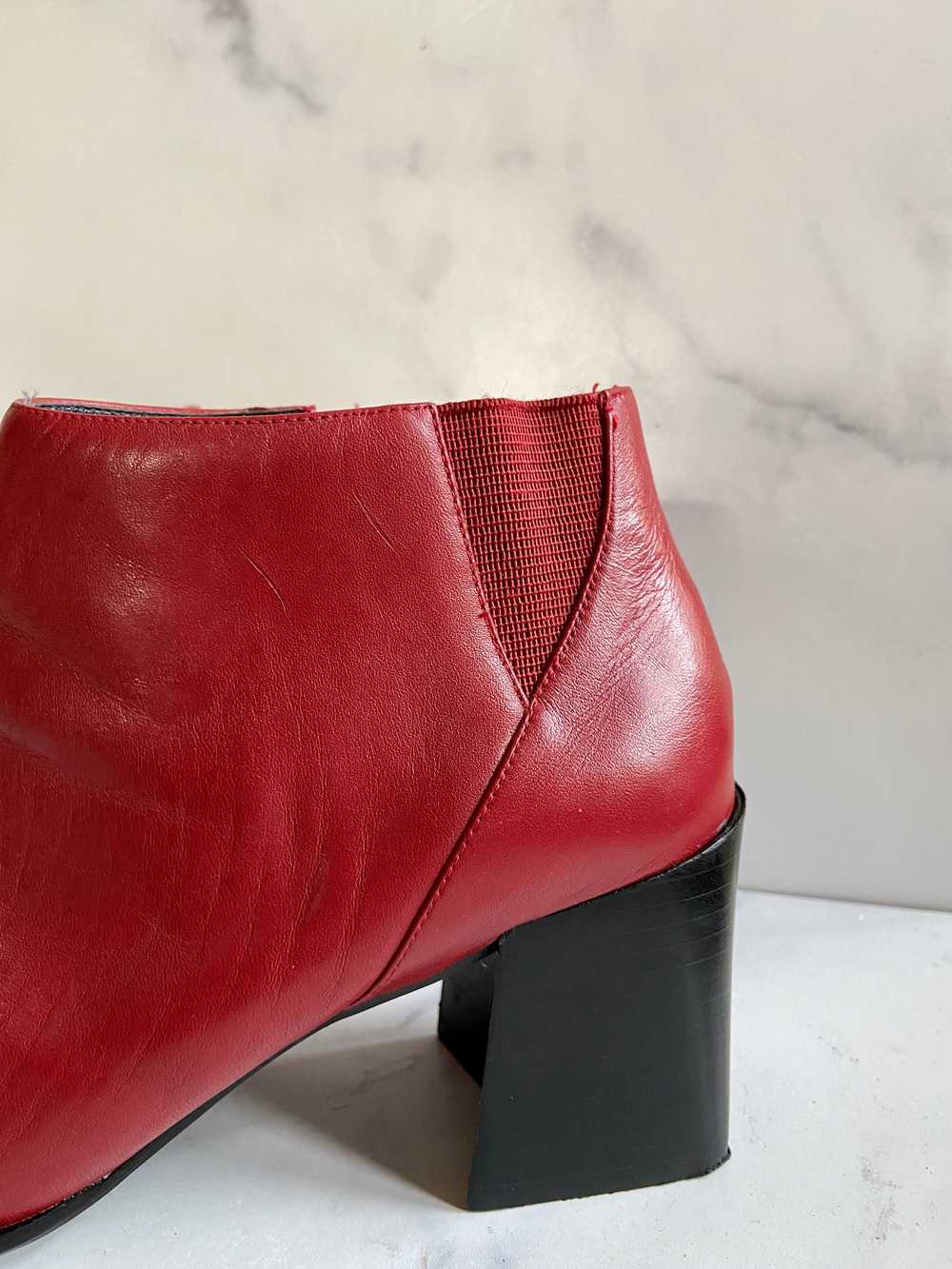 Pazzo red Ankle boots (10) - image 6