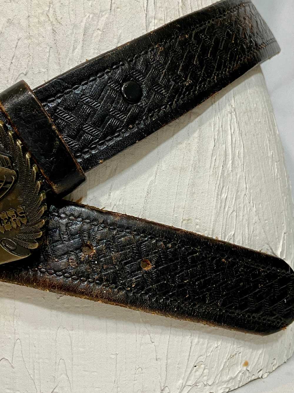 Vintage solid brass belt - image 10