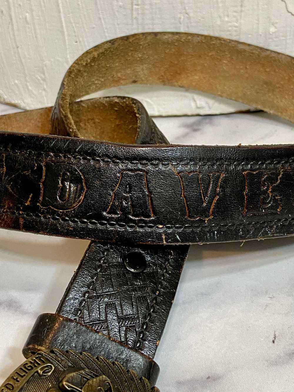 Vintage solid brass belt - image 4