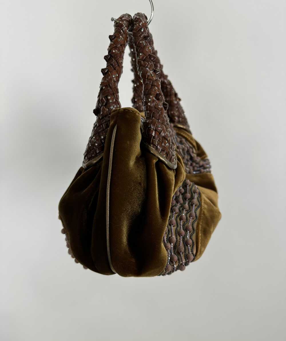 Fendi Brown Velvet Spy Bag - image 6