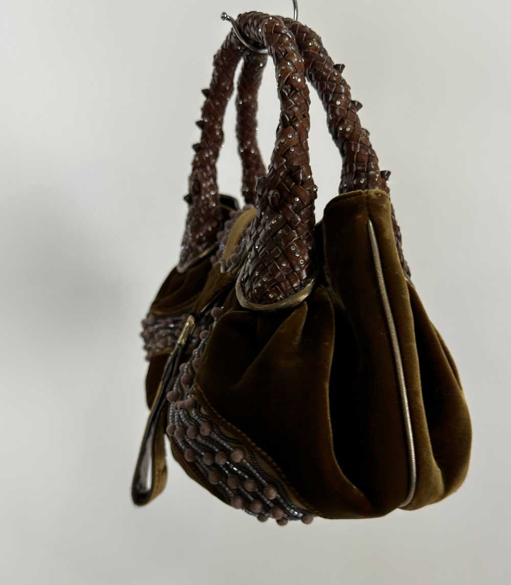 Fendi Brown Velvet Spy Bag - image 7