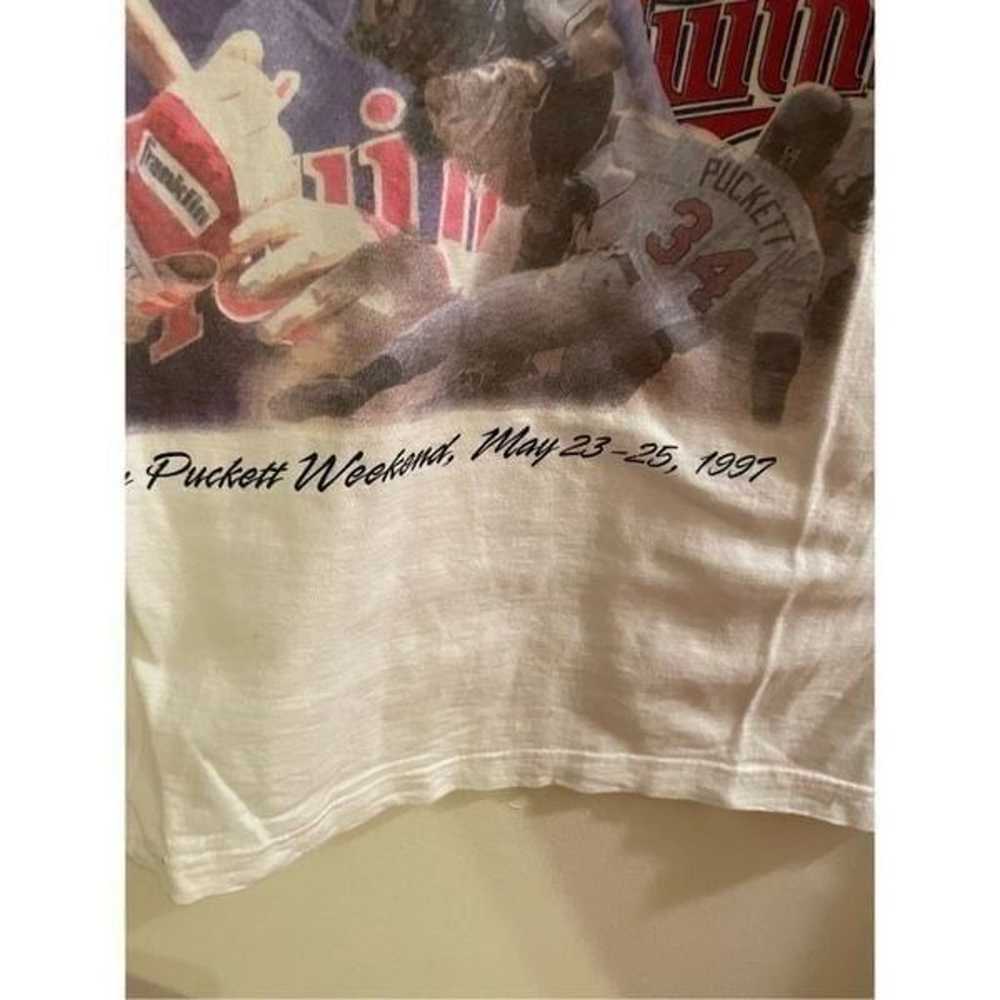 Vintage MN Twins Kirby Puckett T-Shirt - image 2