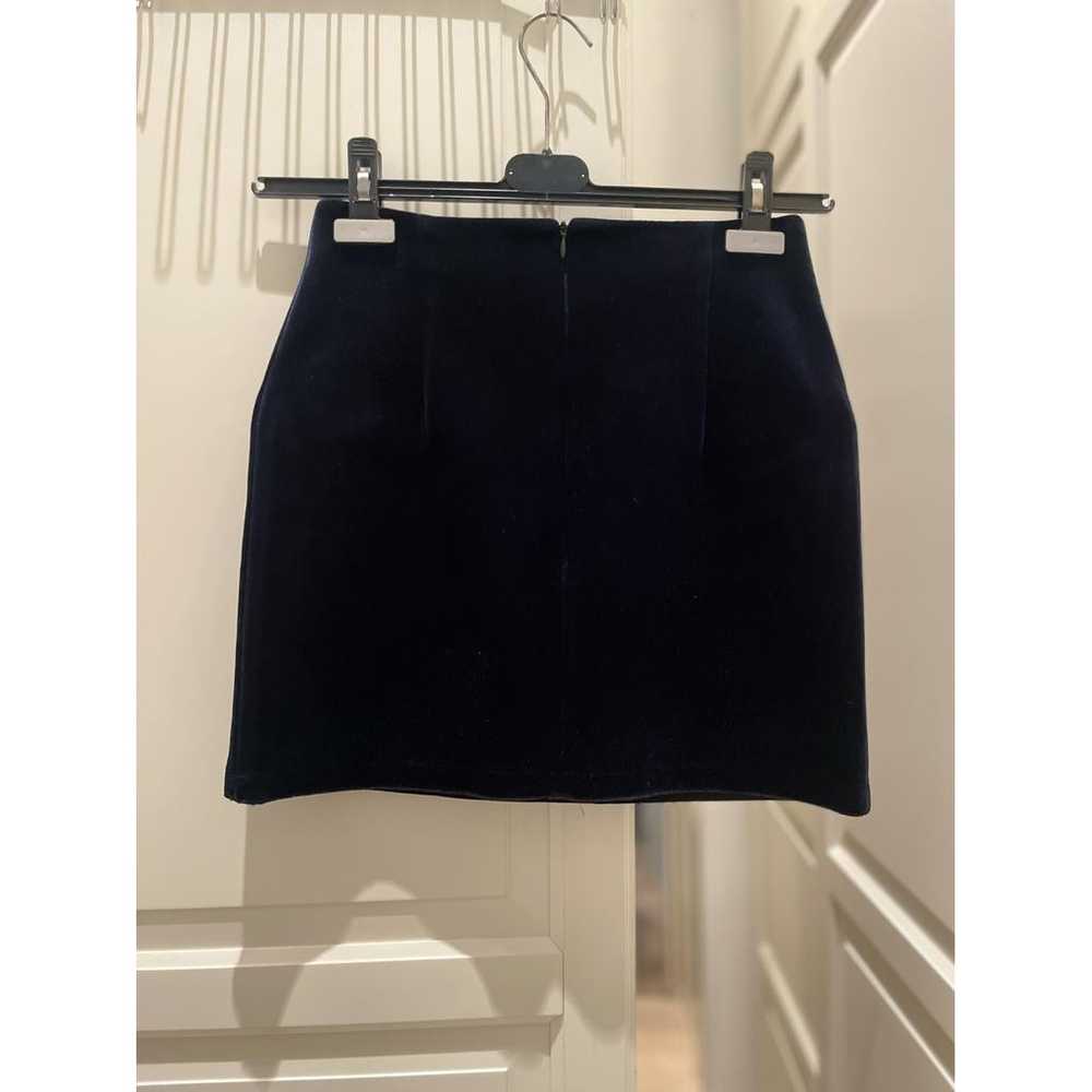 Sandro Fall Winter 2019 velvet mini skirt - image 3