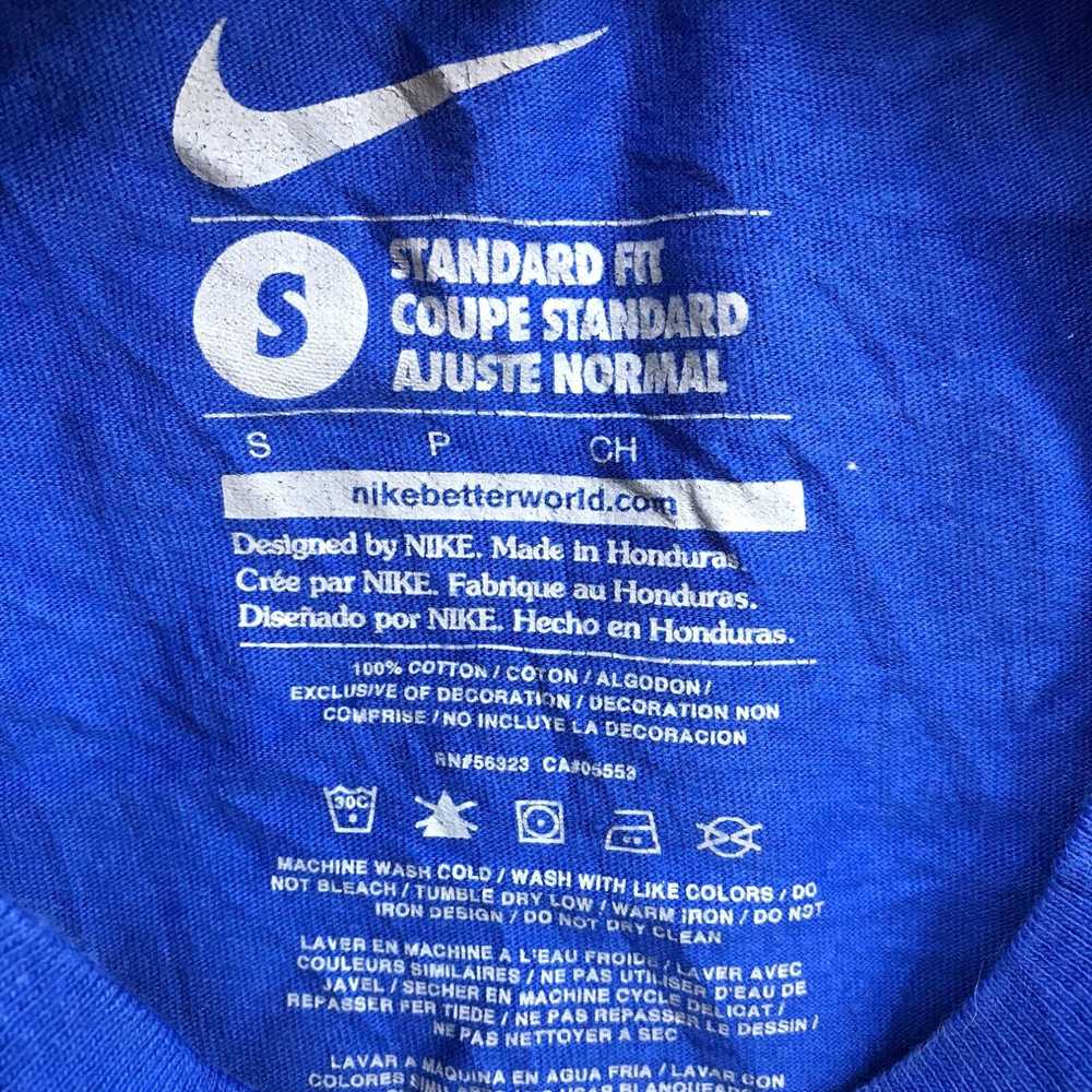 Nike Nike Shirt Adult Small Blue Spingfield Runni… - image 2