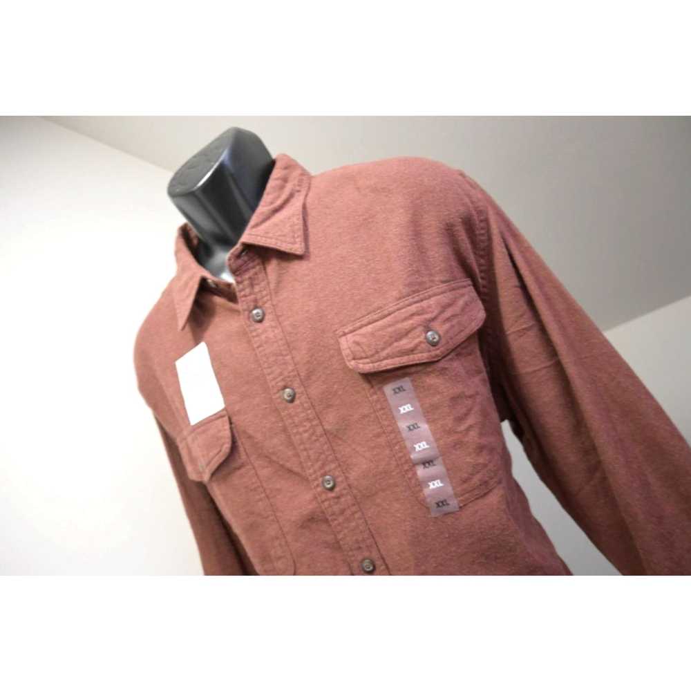 Vintage Sonoma Super Soft Flannel Camp Shirt Butt… - image 1