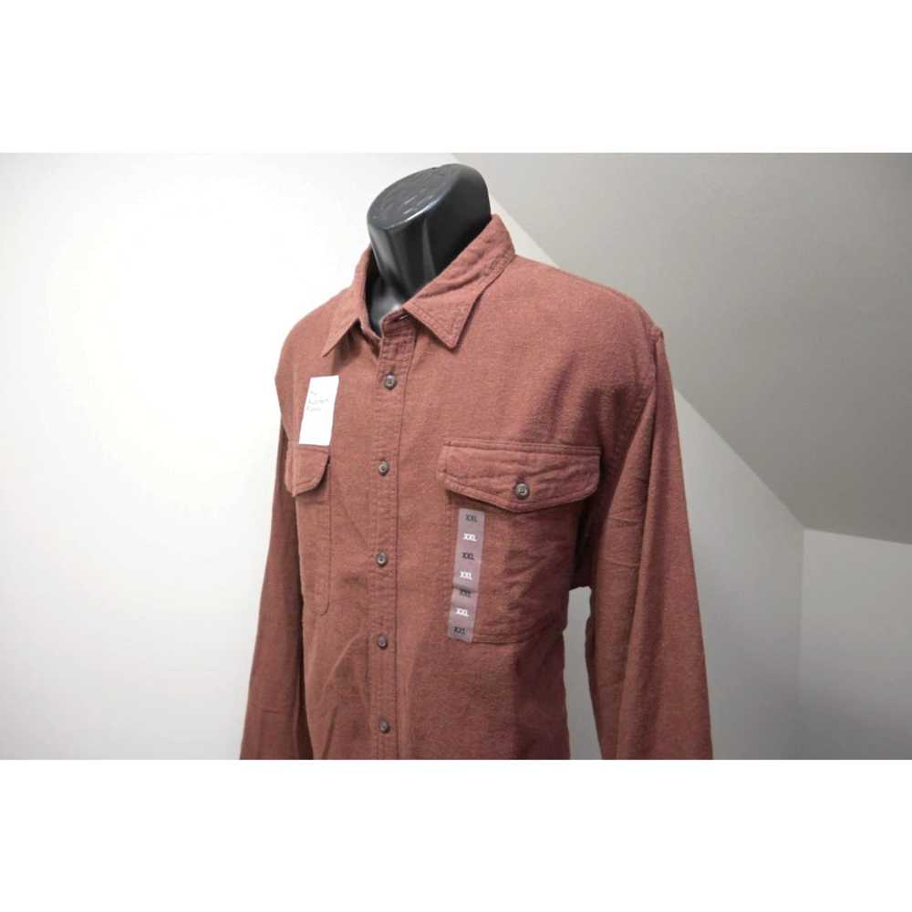 Vintage Sonoma Super Soft Flannel Camp Shirt Butt… - image 3