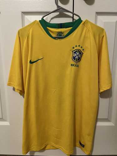 Rare × Soccer Jersey × Streetwear VINTAGE R9 BRASI
