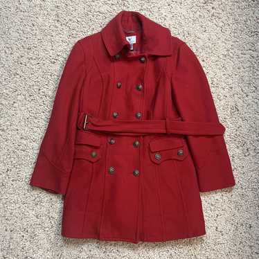 Vintage Worthington Red Wool Peacoat Women 2024 Sz 8 / Medium