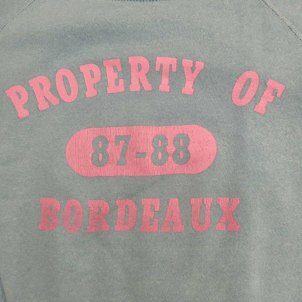 Vintage Vintage Bordeaux Sweatshirt Womens XL 22x… - image 3