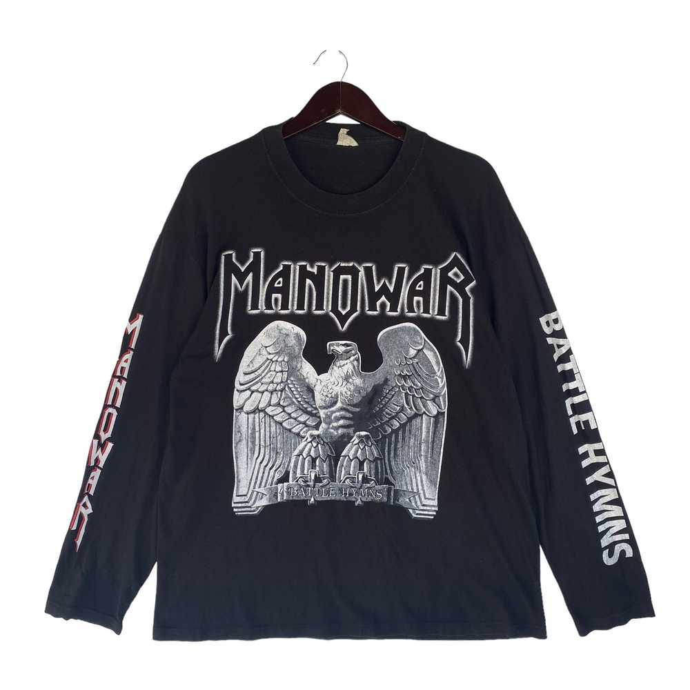 Band Tees × Rock Tees × Vintage 💥VINTAGE MANOWAR… - image 1