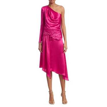 Each X Other EACH X OTHER Satin One-shoulder Asymm