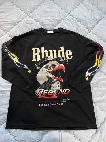 Rhude RHUDE x Maxfield LA - Eagle Long Sleeve Shir