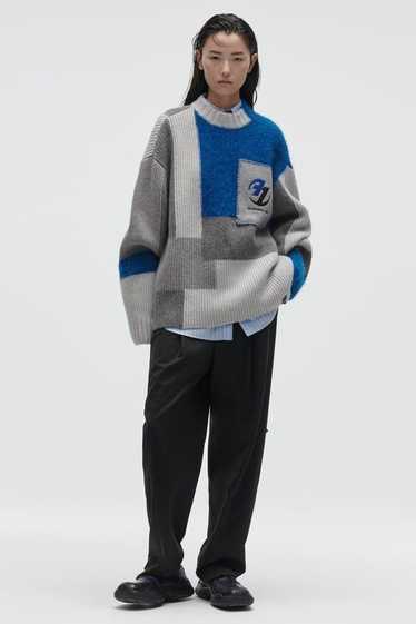 Ader Error × Zara OVERSIZED PATCHWORK KNIT ADERERR