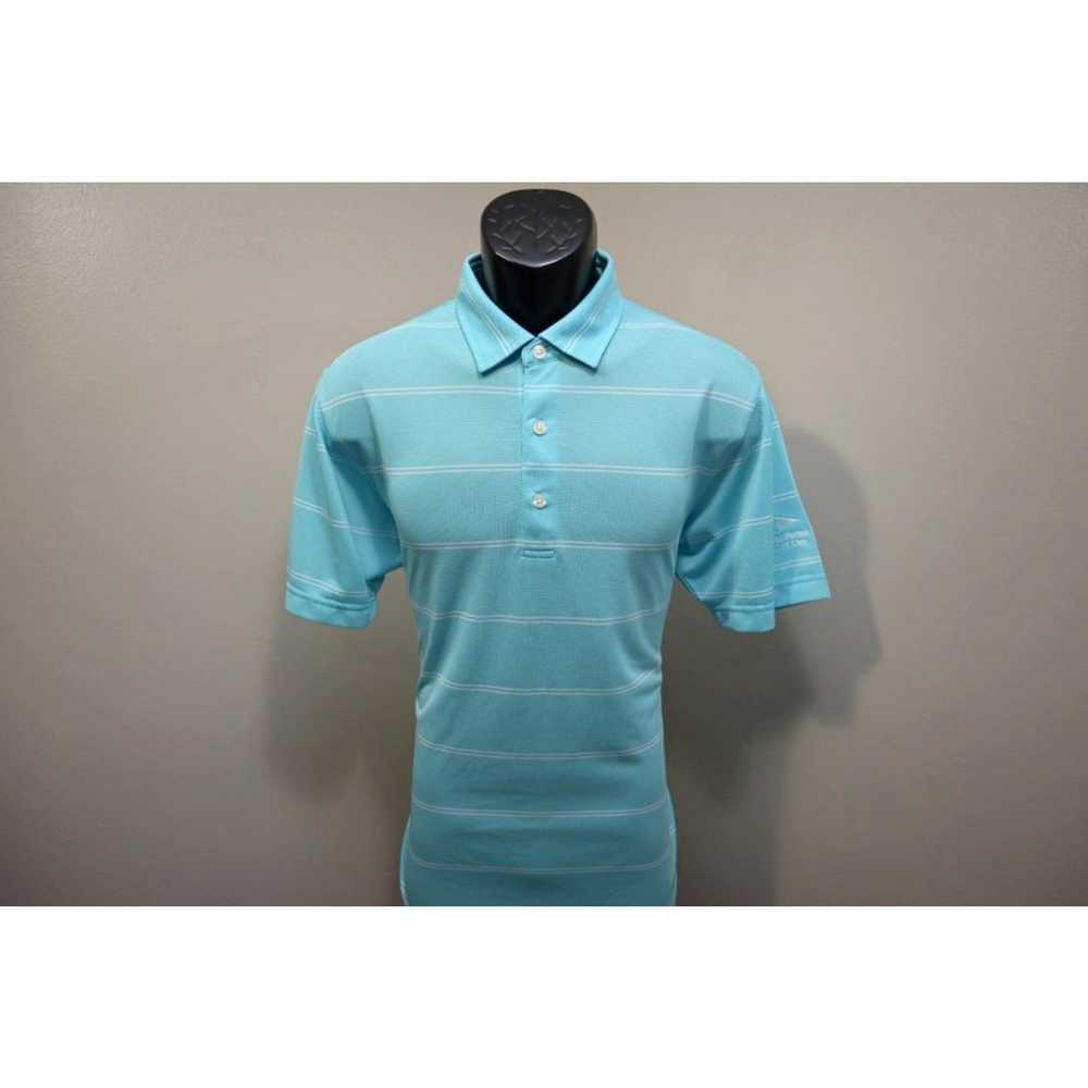 Vintage Dunning Golf Polo Striped Short Sleeve Dr… - image 3