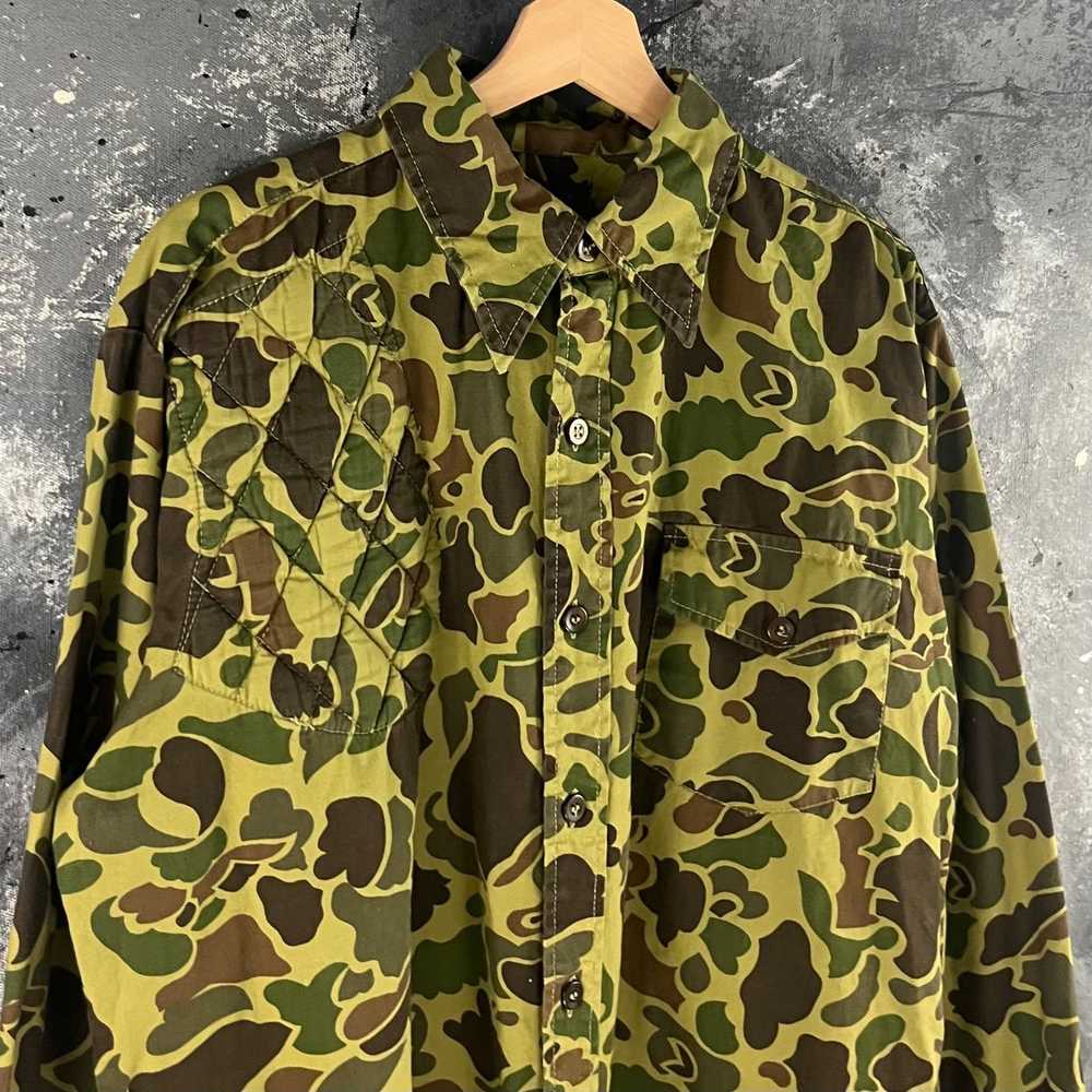 Vintage Vintage 80’s Camo army shirt - image 2