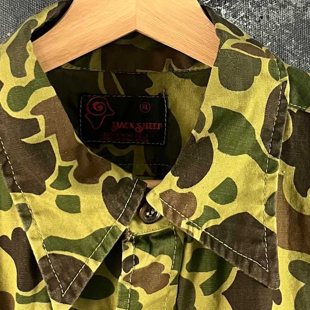 Vintage Vintage 80’s Camo army shirt - image 3