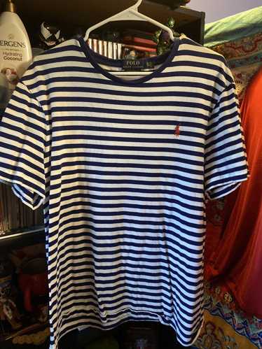 Polo Ralph Lauren Striped White/NavyBlue Polo Ralp