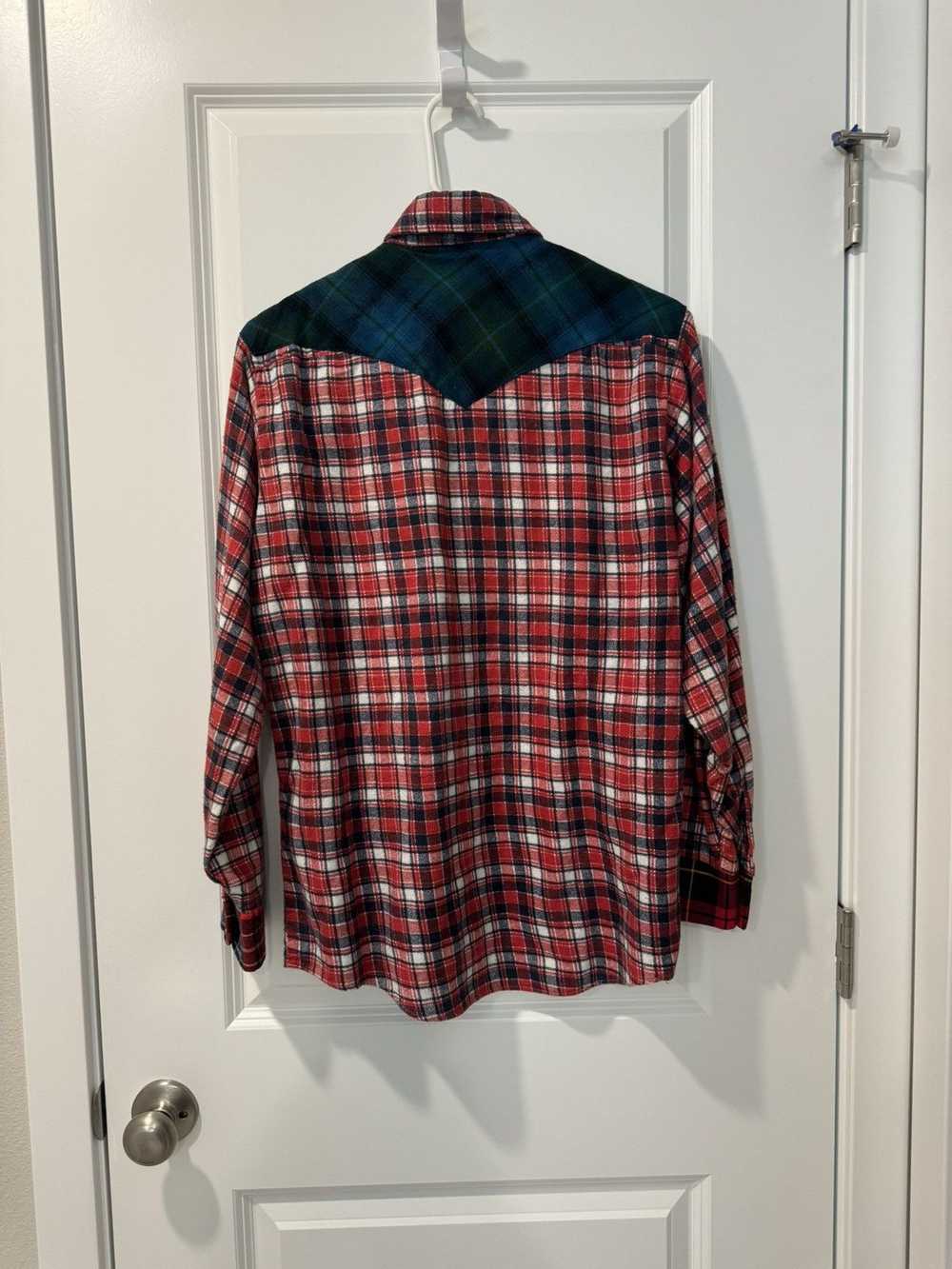 Needles Rebuild by Needles Flannel Button Up Shirt - image 2