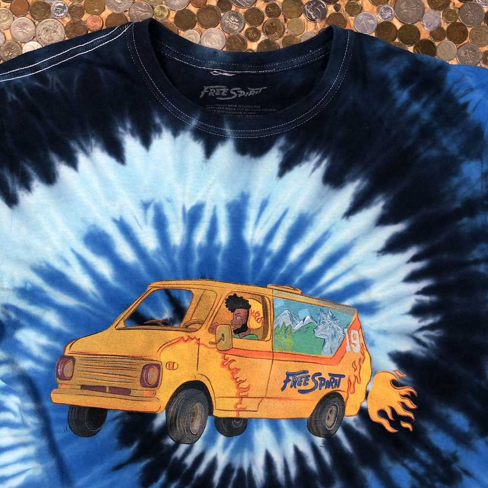 Free Spirit Free Spirit vintage hippie van t-shir… - image 2