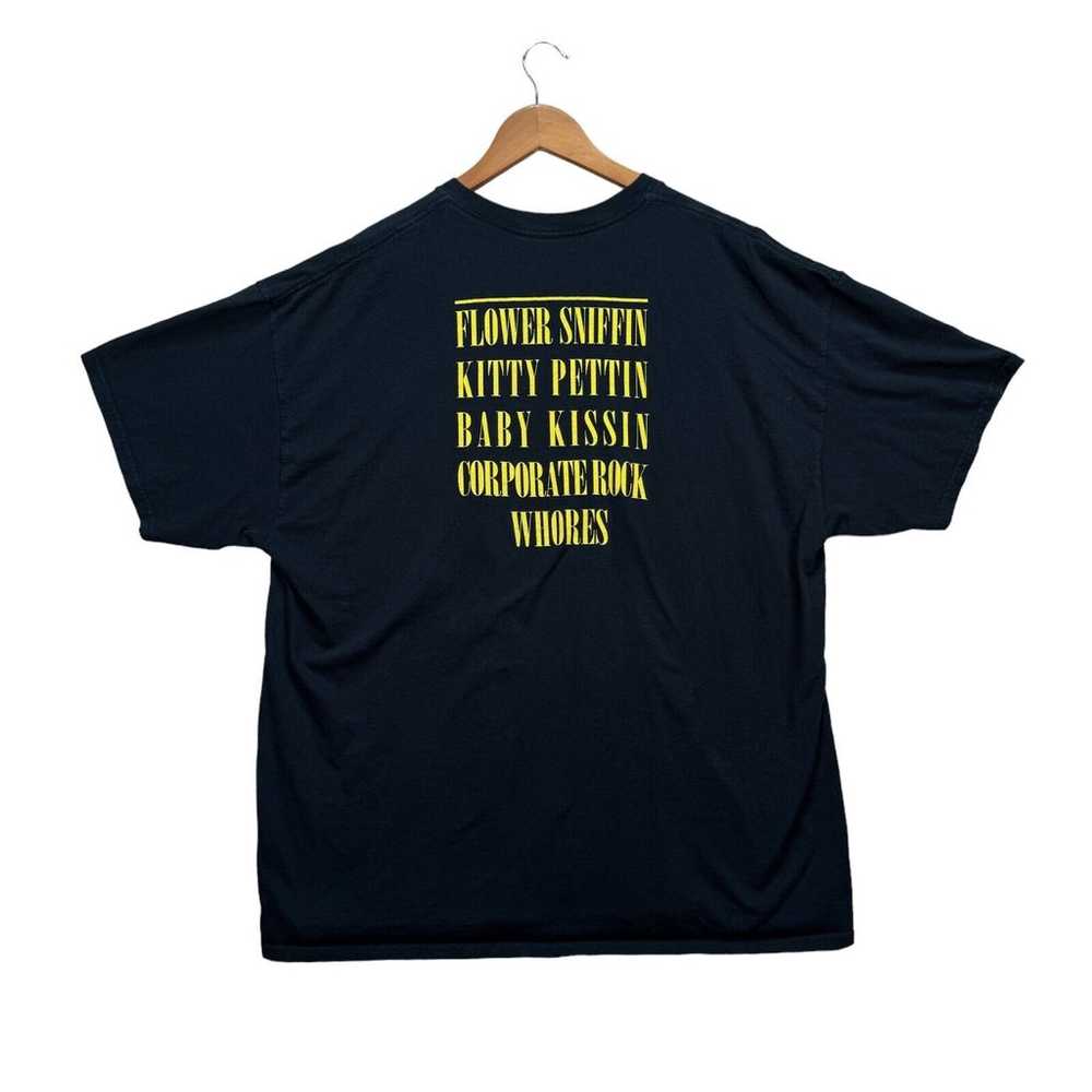 Vtg Nirvana Smiley T-Shirt Rock Band Tee Grunge R… - image 2