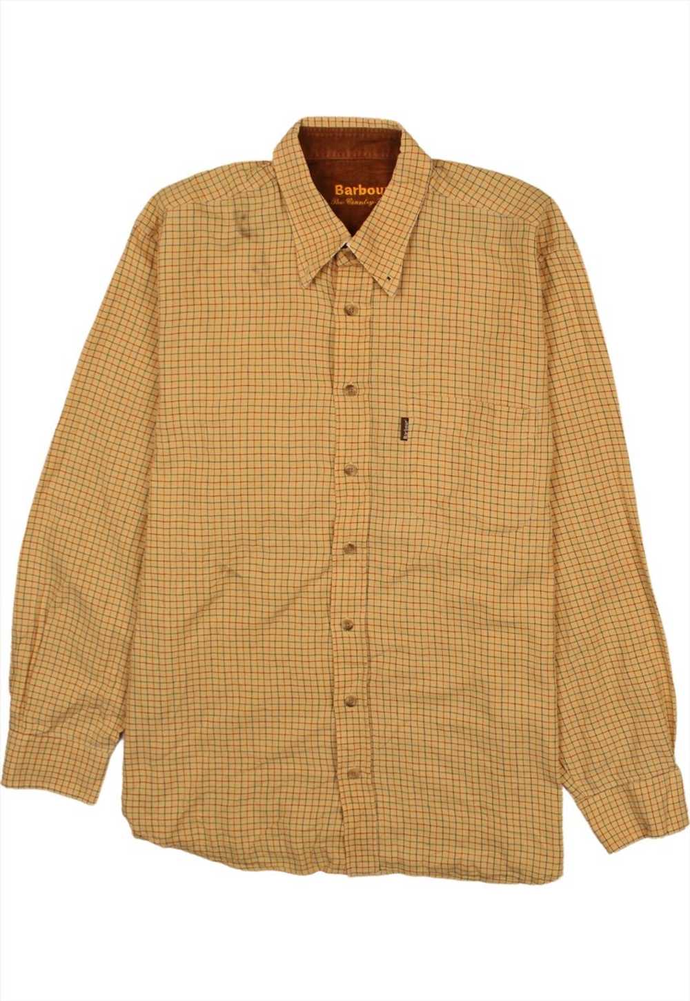 Vintage 90's Barbour Shirt Long Sleeves Button up… - image 1