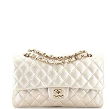 CHANEL Classic Double Flap Bag Quilted Iridescent 