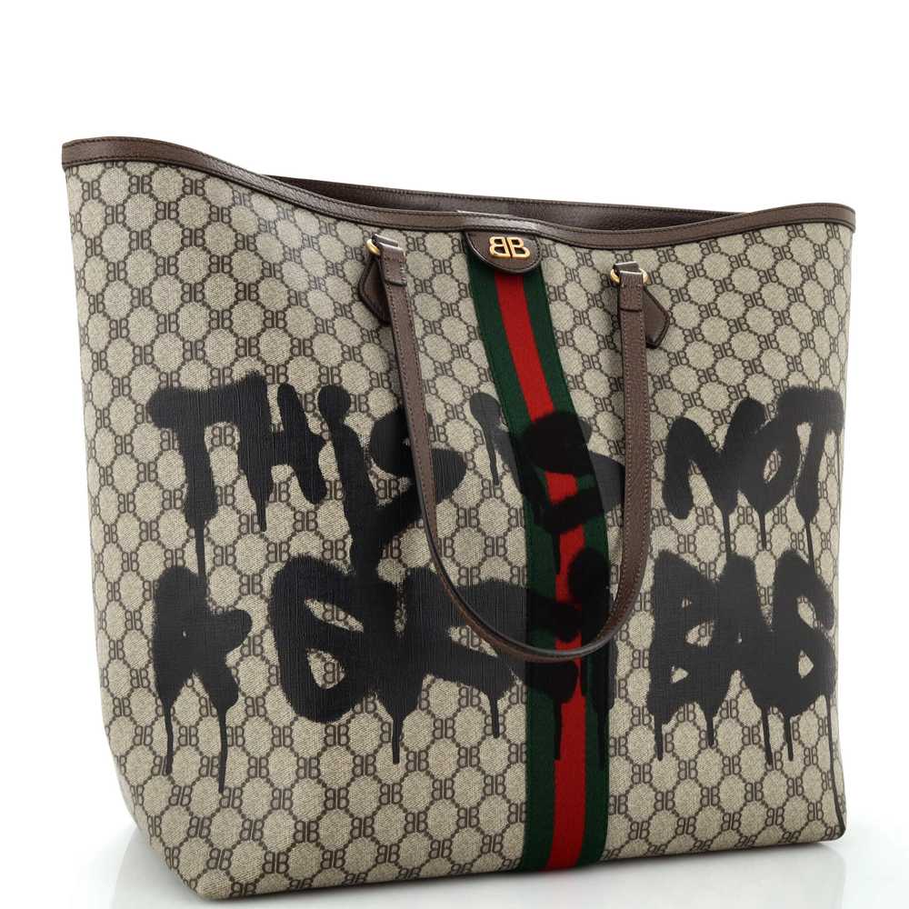 Balenciaga x Gucci The Hacker Project Tote Graffi… - image 2