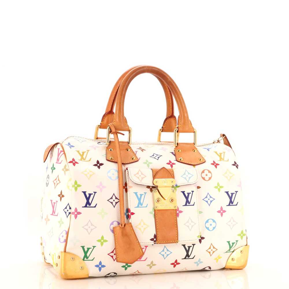 Louis Vuitton Speedy Handbag Monogram Multicolor … - image 2