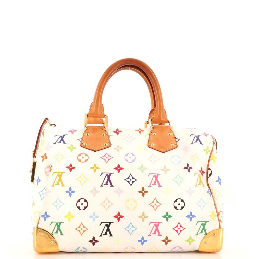 Louis Vuitton Speedy Handbag Monogram Multicolor … - image 3