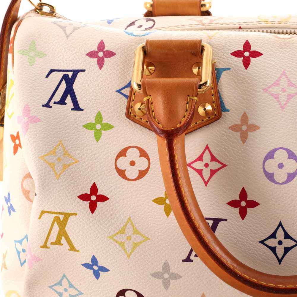 Louis Vuitton Speedy Handbag Monogram Multicolor … - image 8