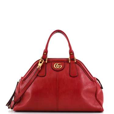 GUCCI RE(BELLE) Top Handle Bag Leather Medium