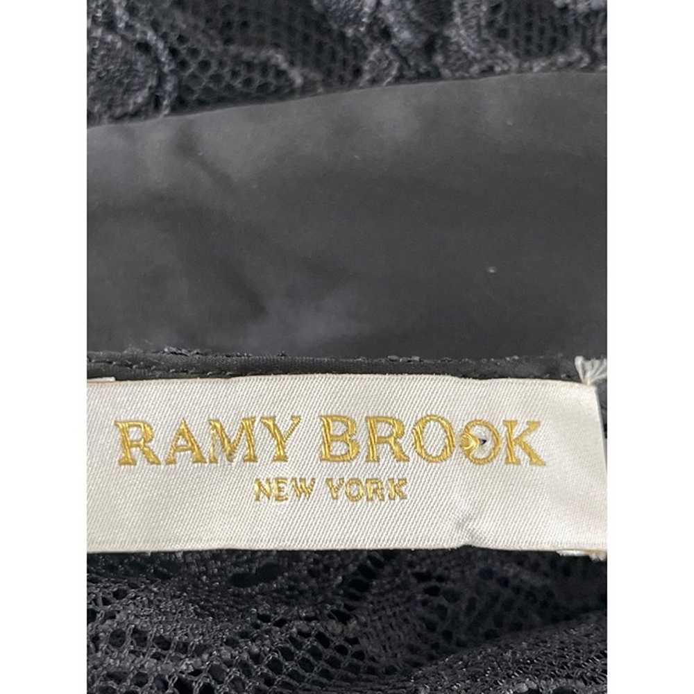 Ramy Brook Womens Sorinda Black Lace Long Sleeve … - image 10