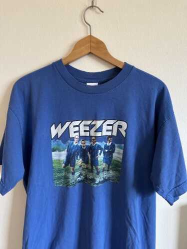 【美品】 古着 00sビンテージ USA製 weezer ツアーTシャツ M 美品】 古着 00sビンテージ USA製 weezer ツアーTシャツ M