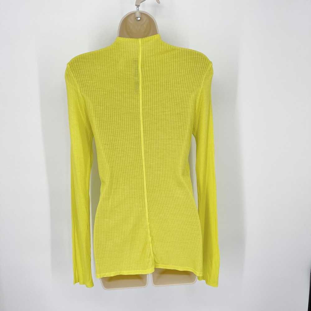 Enza Costa Women's Rib Knit Mock Neck Sweater Top… - image 5