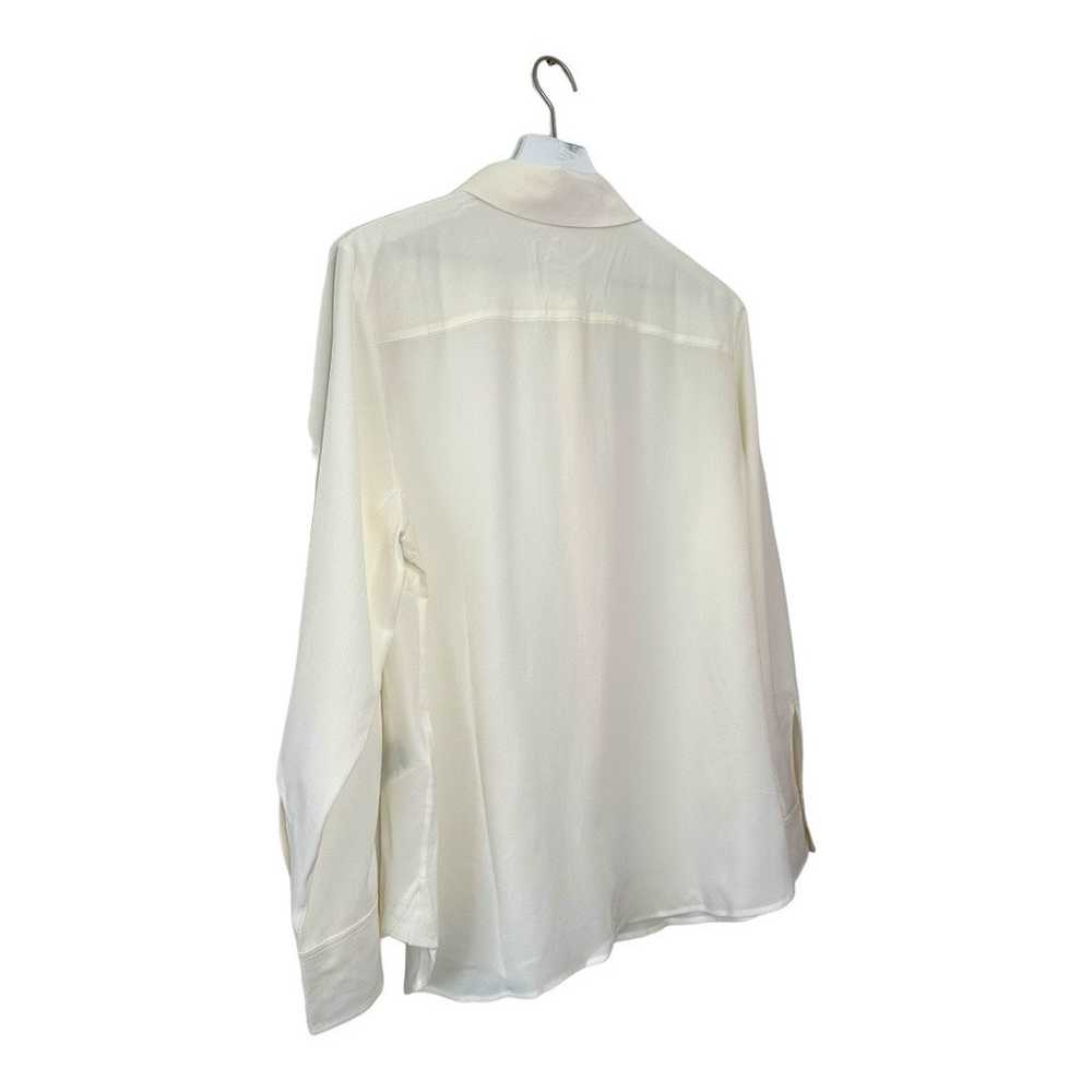 & Other Stories Mulberry Silk Cream Buttoned Blou… - image 5