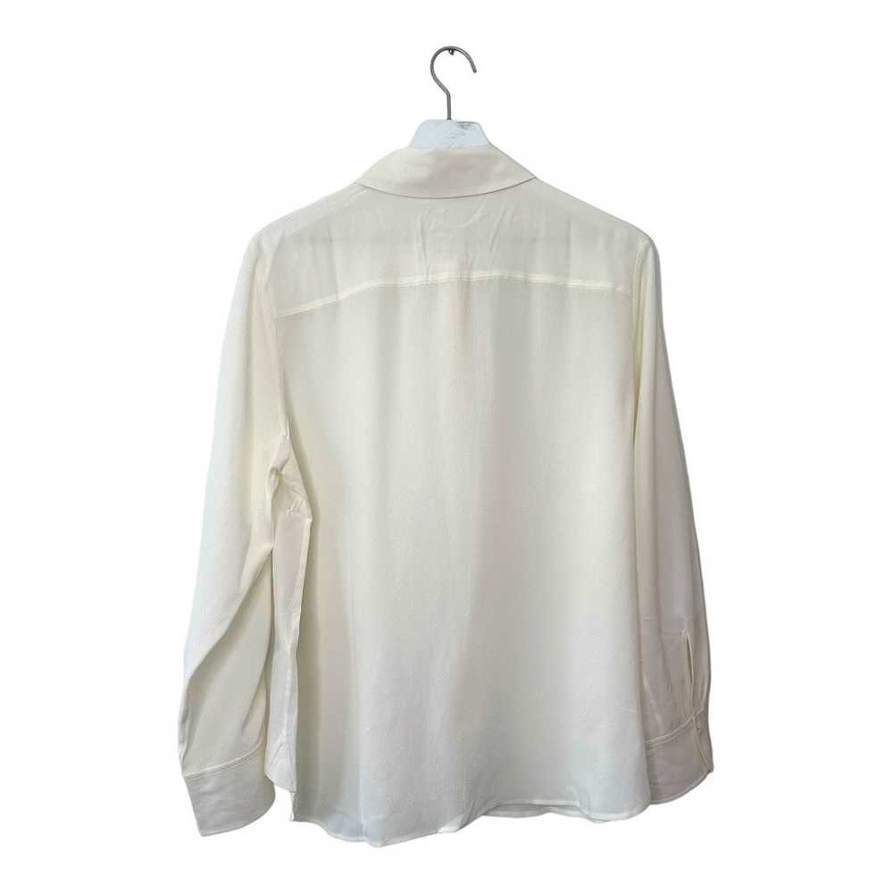 & Other Stories Mulberry Silk Cream Buttoned Blou… - image 6
