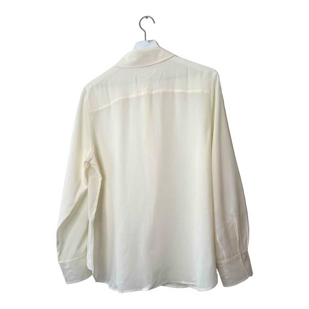 & Other Stories Mulberry Silk Cream Buttoned Blou… - image 7