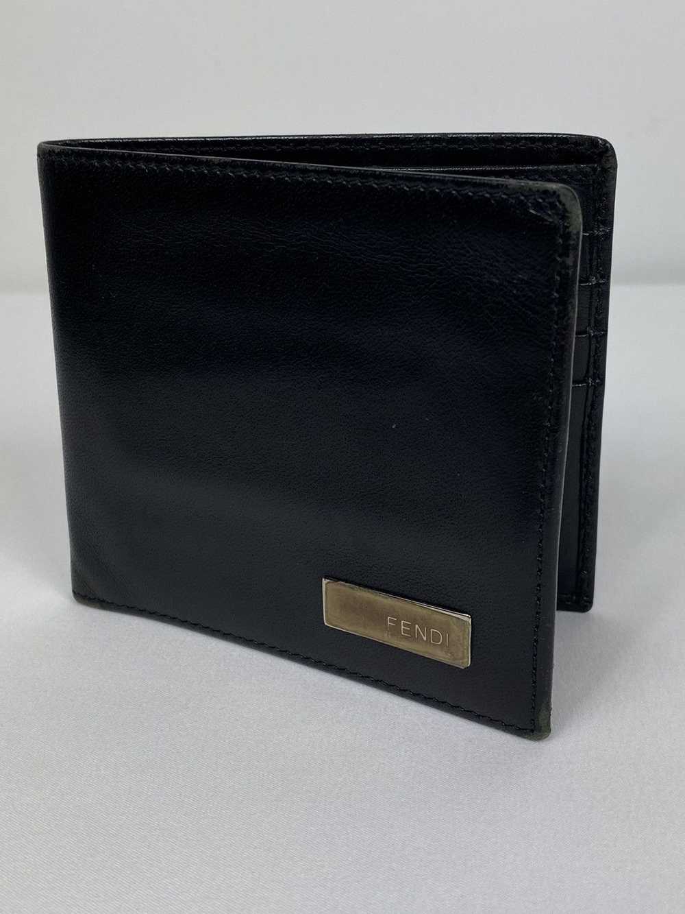 Fendi Fendi Leather Bifold Wallet - image 1