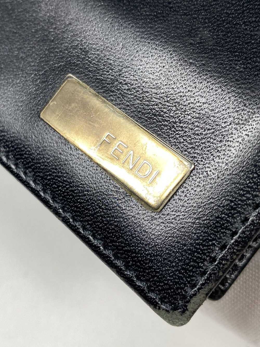 Fendi Fendi Leather Bifold Wallet - image 3