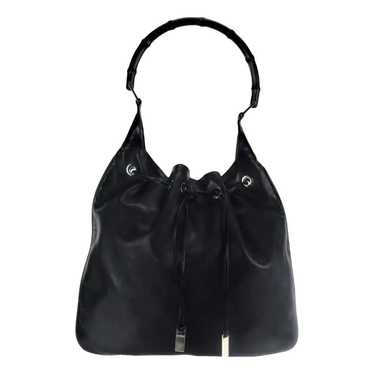 Gucci Bamboo Top Handle leather handbag
