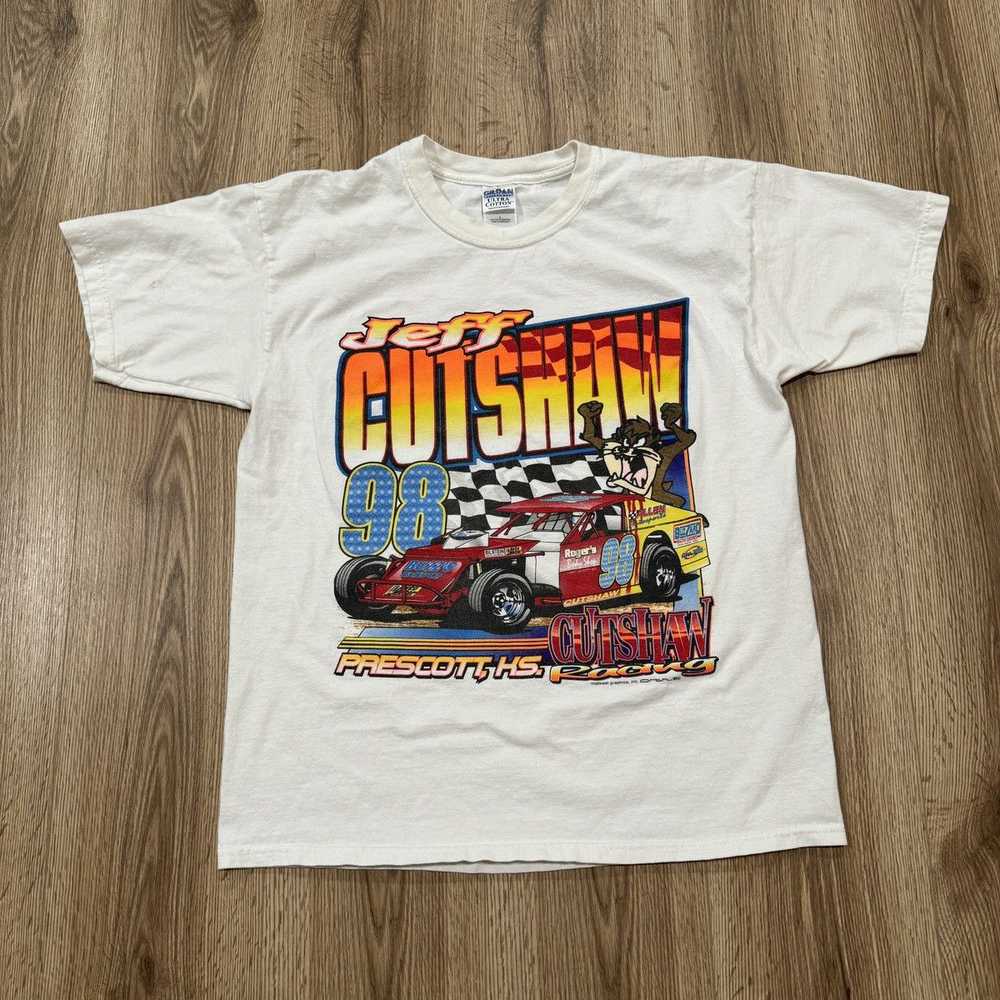 NASCAR × Vintage Vintage Looney Tunes NASCAR Doub… - image 1