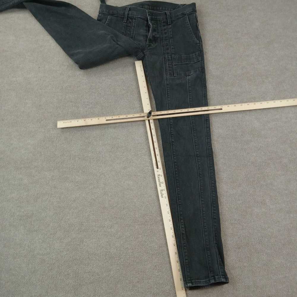 Hudson Hudson Jeans Mens 34x33 Actual Black Denim… - image 2