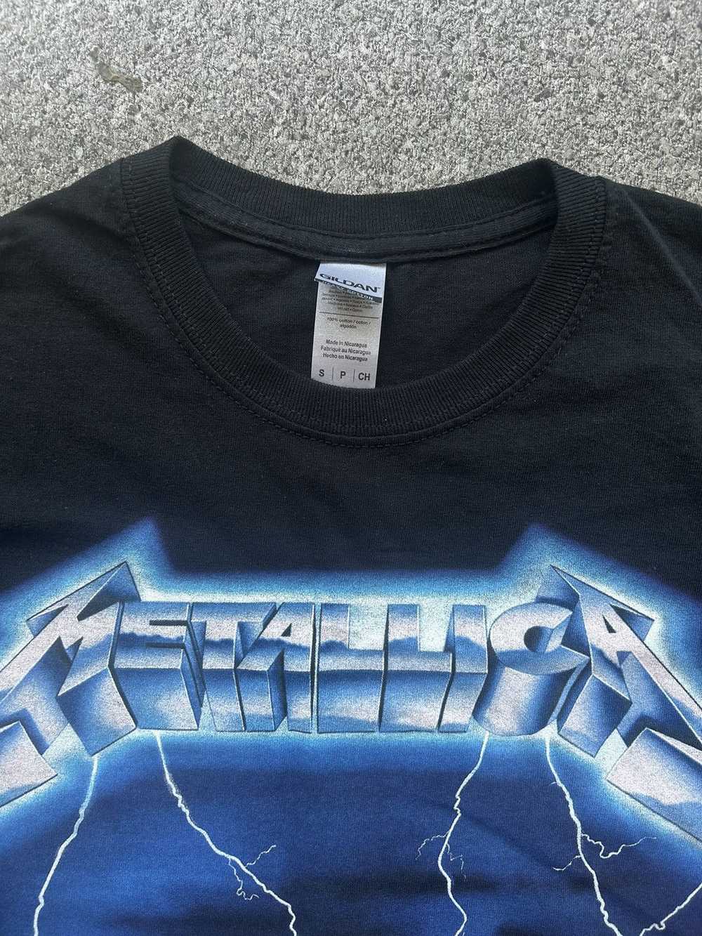 Metallica × Rock Tees × Vintage 2017 Metallica Ri… - image 7