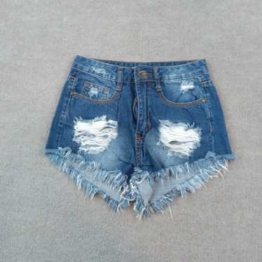 Toy Machine Machine Shorts Womens Size 26 Blue Den