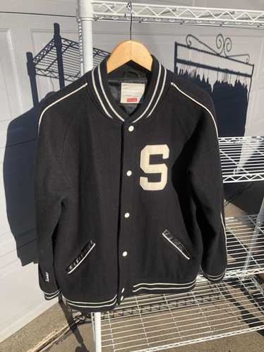 Supreme 2010 Holy Trinity Varsity Jacket "Fuckoutt