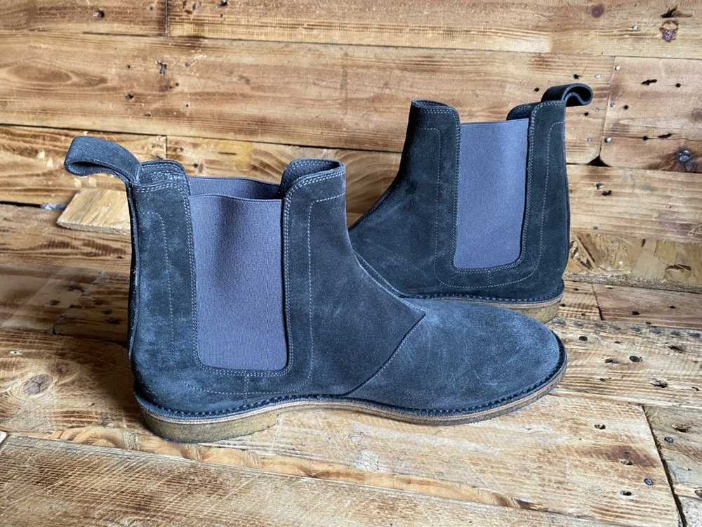 Bottega Veneta Bottega Veneta suede chelsea boots… - image 10