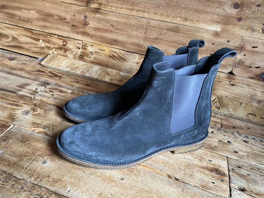 Bottega Veneta Bottega Veneta suede chelsea boots… - image 4